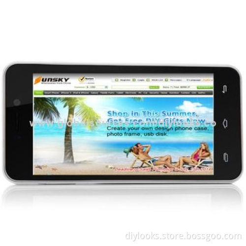 DOOGEE Valencia DG800 8GB Light Blue 4.5" 3G Android 4.4.2 Smartphone, MTK6582 1.3GHz, Refurbished